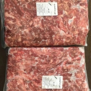 خرده گوشت ریز مخلوط گوساله